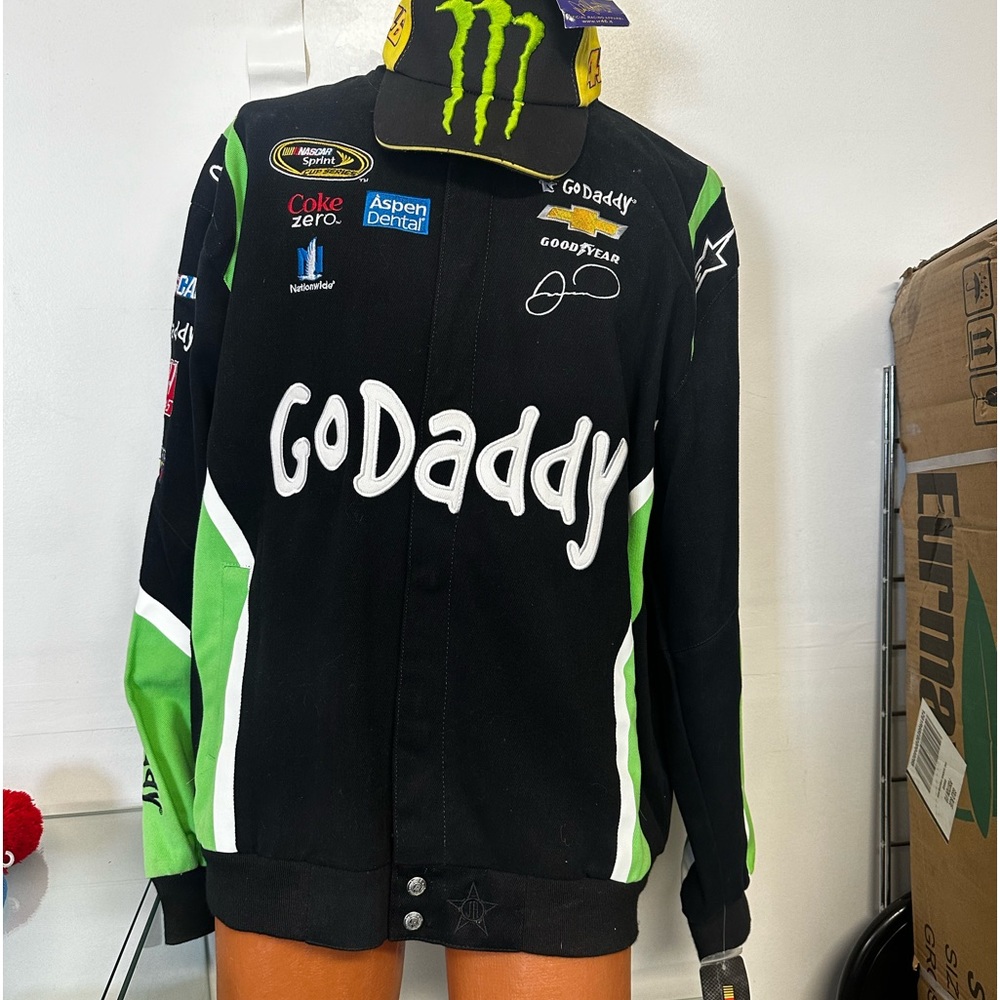 GoDaddy NASCAR jacket
